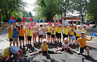 Дети подготовительной группы «Солнышко» детского сада № 19  приняли участие в Акции «Спортивное лето с ГТО».